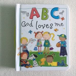 “My ABC of God Loves Me” Softcover Board Book with Handle